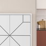 Hanah Home Armario multiusos Dune - Blanco